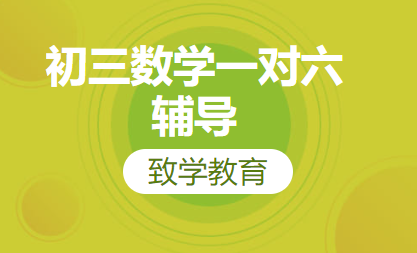 初三数学一对六辅导